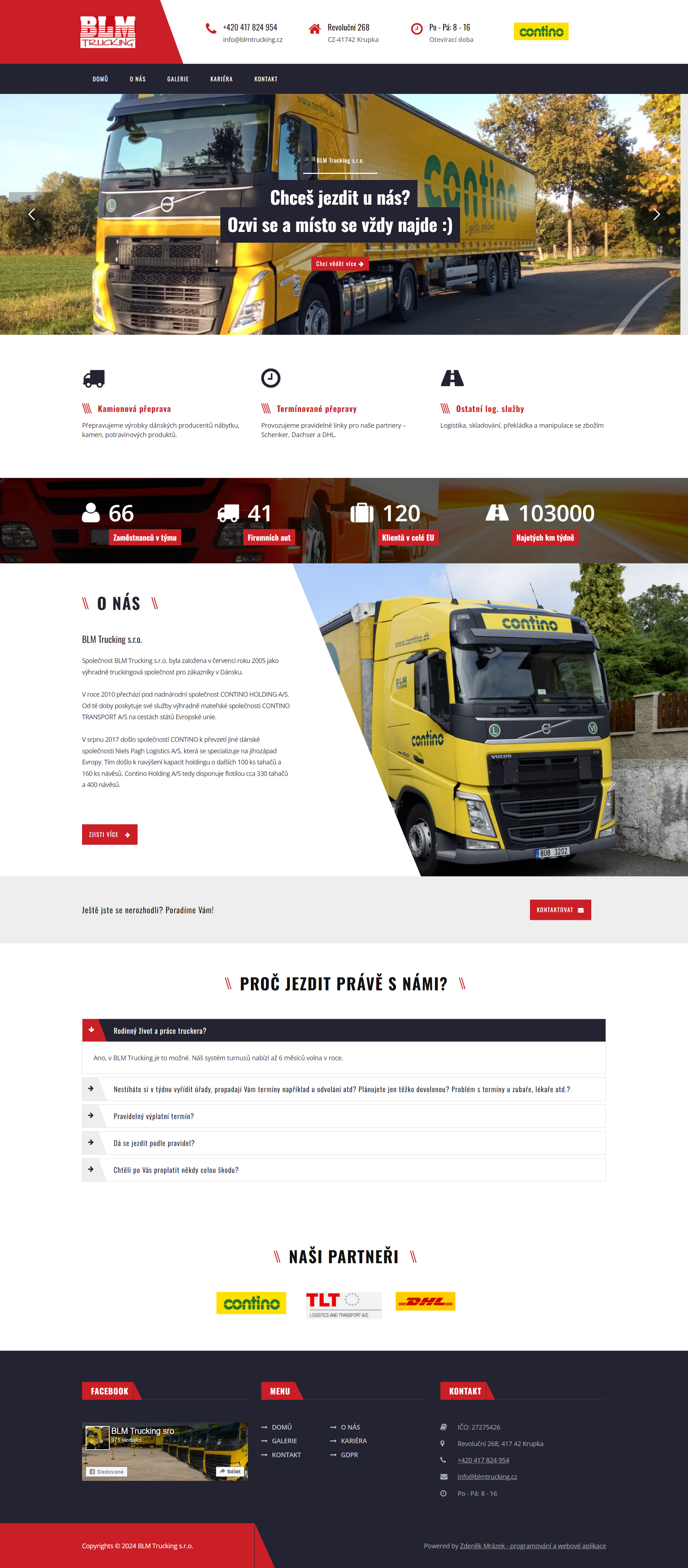 BLM Trucking s.r.o.